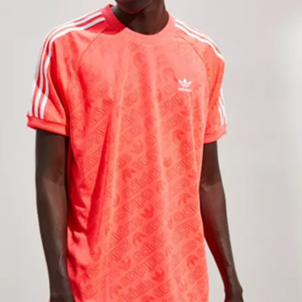 Adidas Monogram Print Soccer Jersey